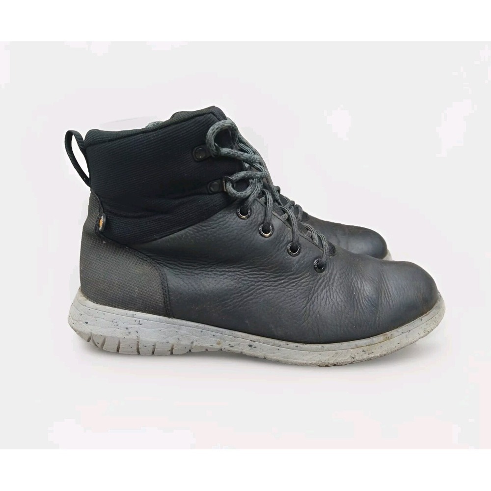 Bogs Spruce Hiker Boots Mens 10.5 Black Waterproof Leather 72756-001